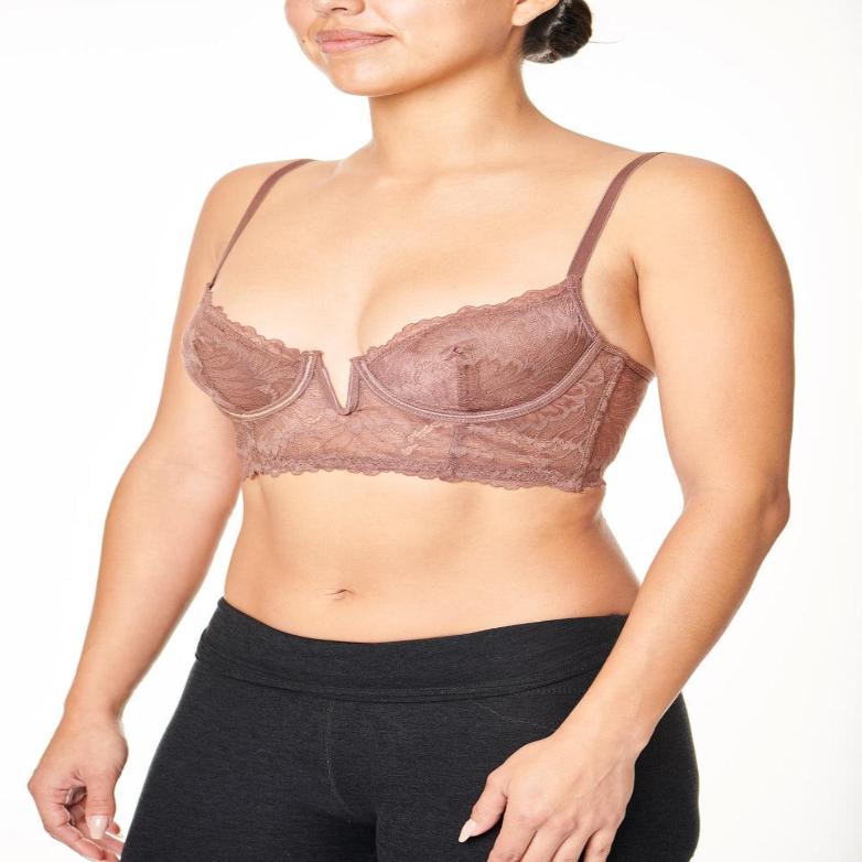 Spree Soft Cup Lace Bra- Rose Copper - A. Taylor Intimates LLC