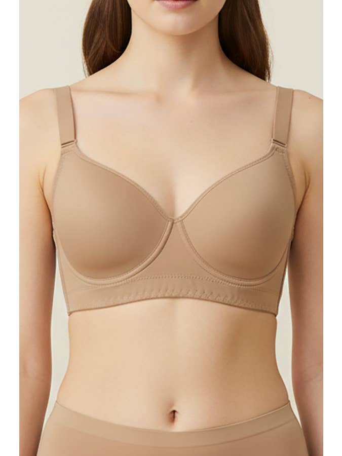 Full Support Underwire Long Line Bra