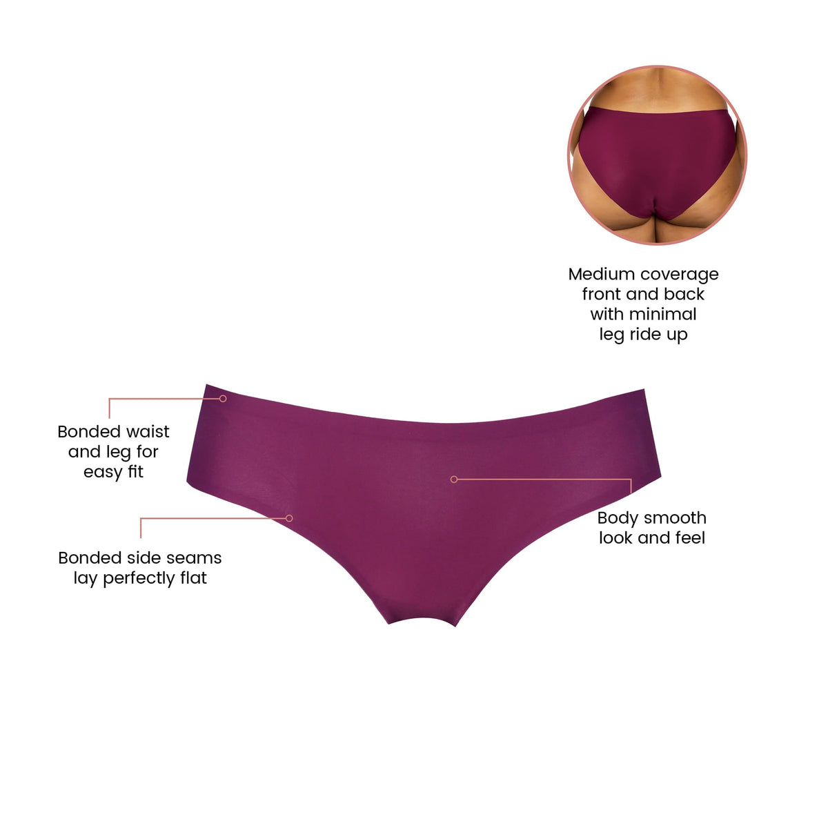 Parfait Seamless Hipster Panty