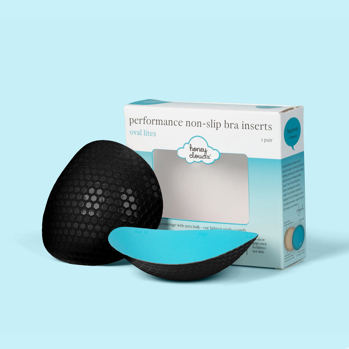 Oval Lites (Nipple Covers) Bra Inserts