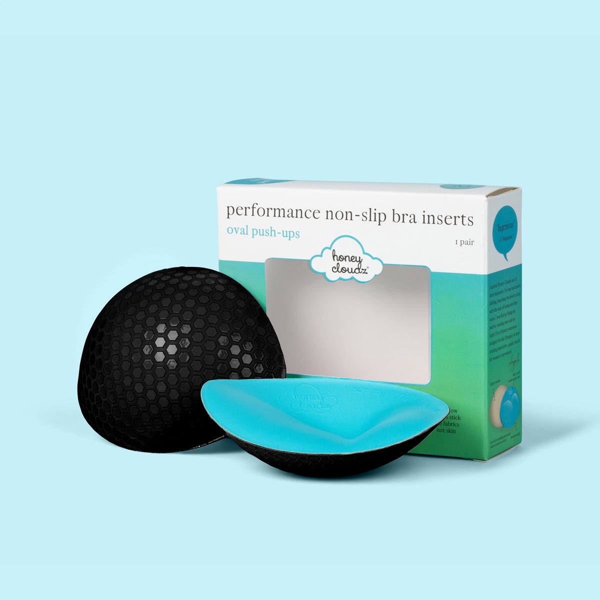 Oval Push-Up Bra Inserts