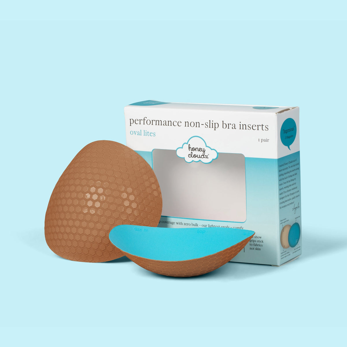 Oval Lites (Nipple Covers) Bra Inserts