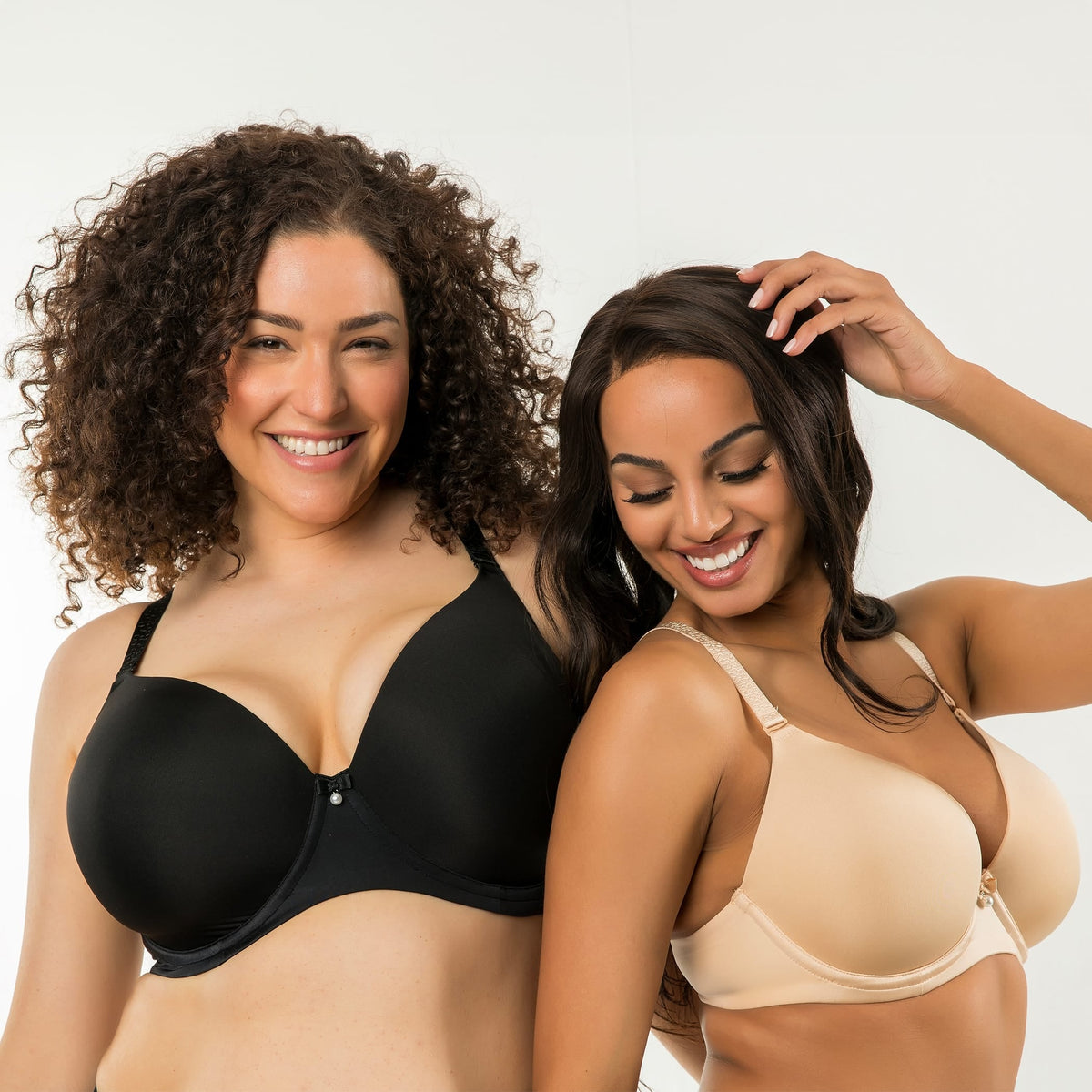 Elise Underwire Full Bust Everyday T-Shirt Bra - Bare