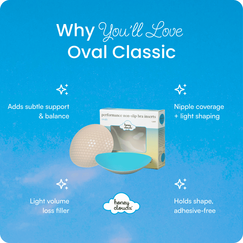 Oval Classic Bra Inserts