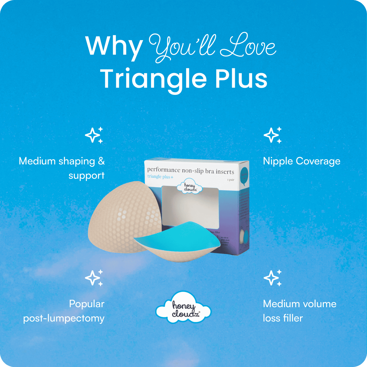 Triangle Plus+ Bra Inserts