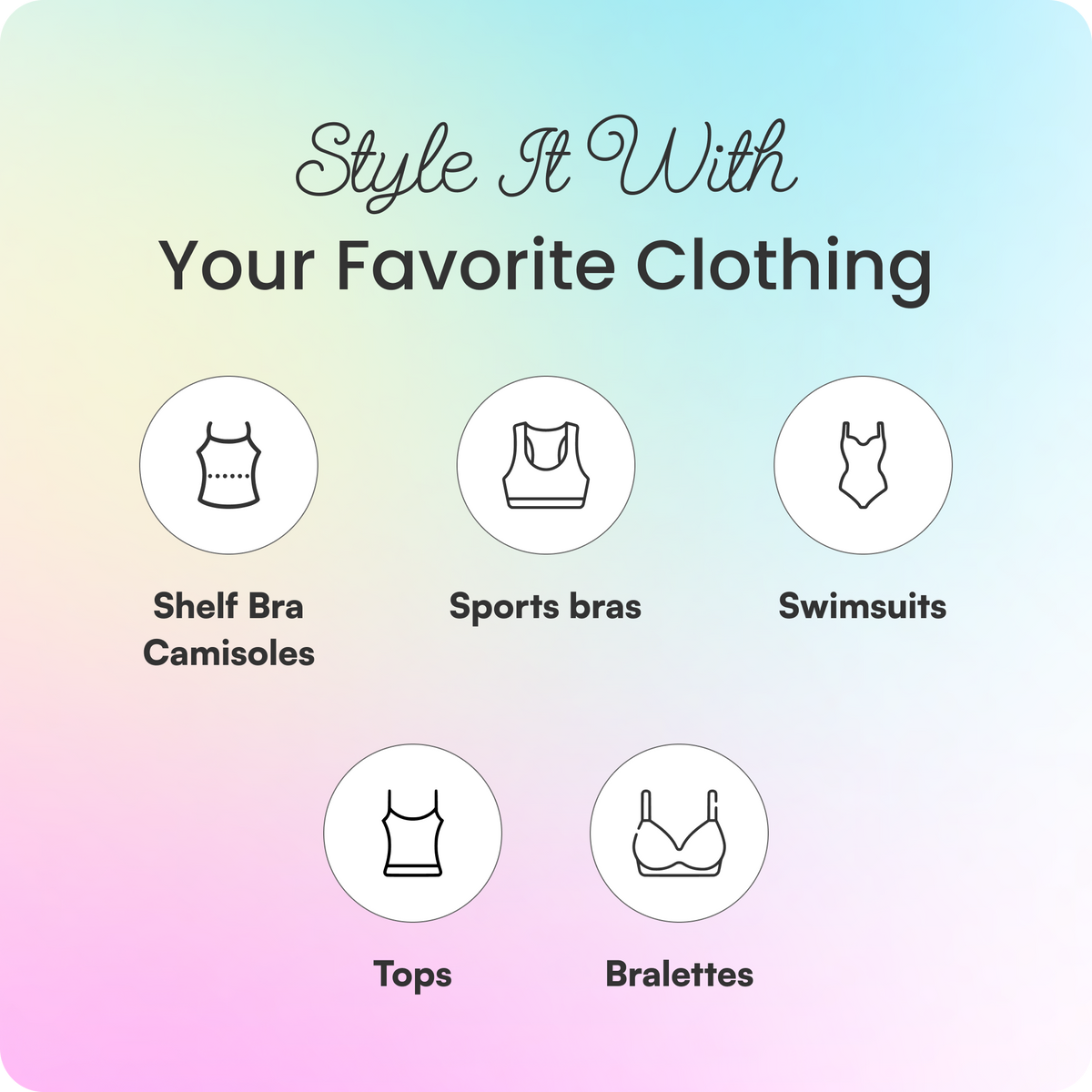Triangle Plus+ Bra Inserts