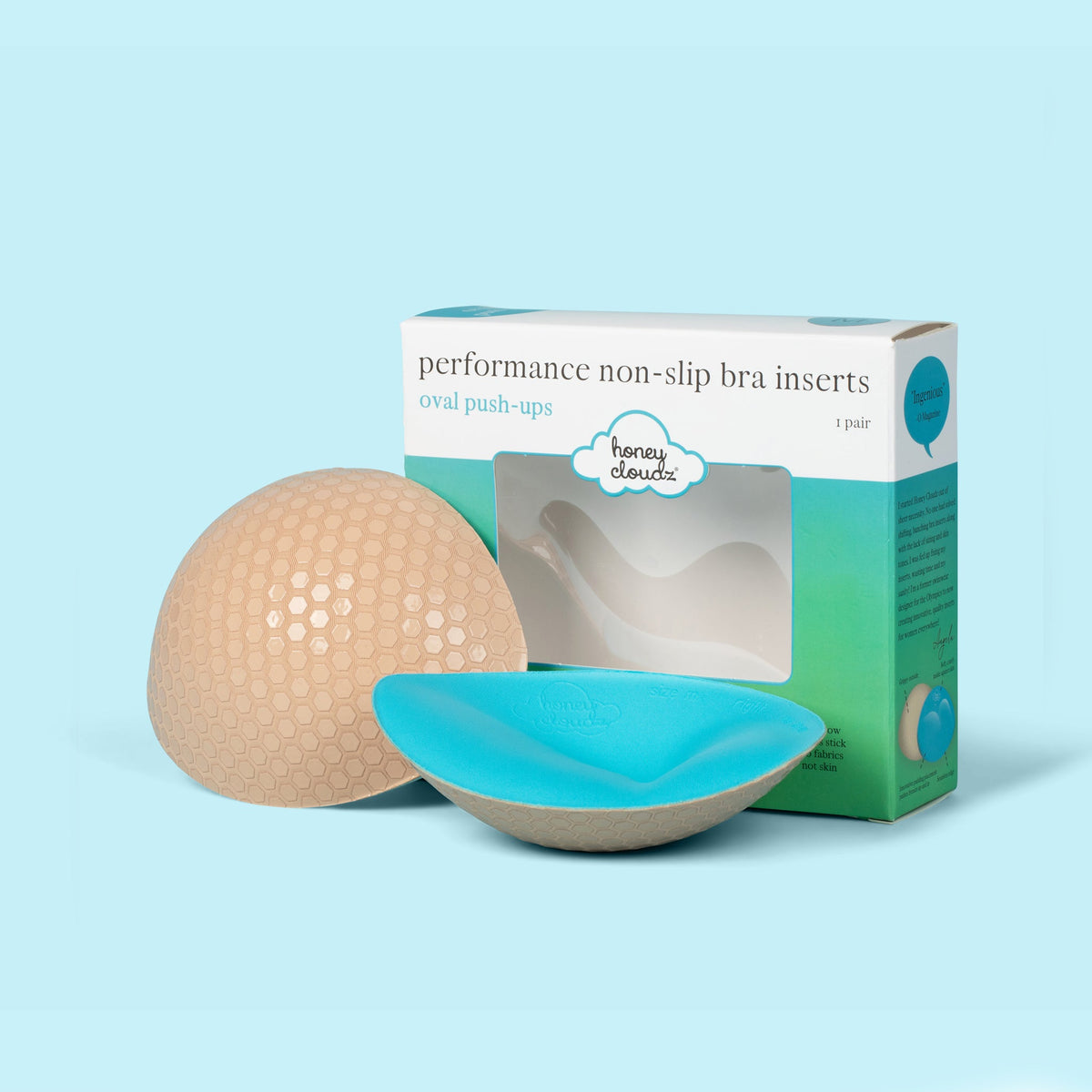 Oval Push-Up Bra Inserts