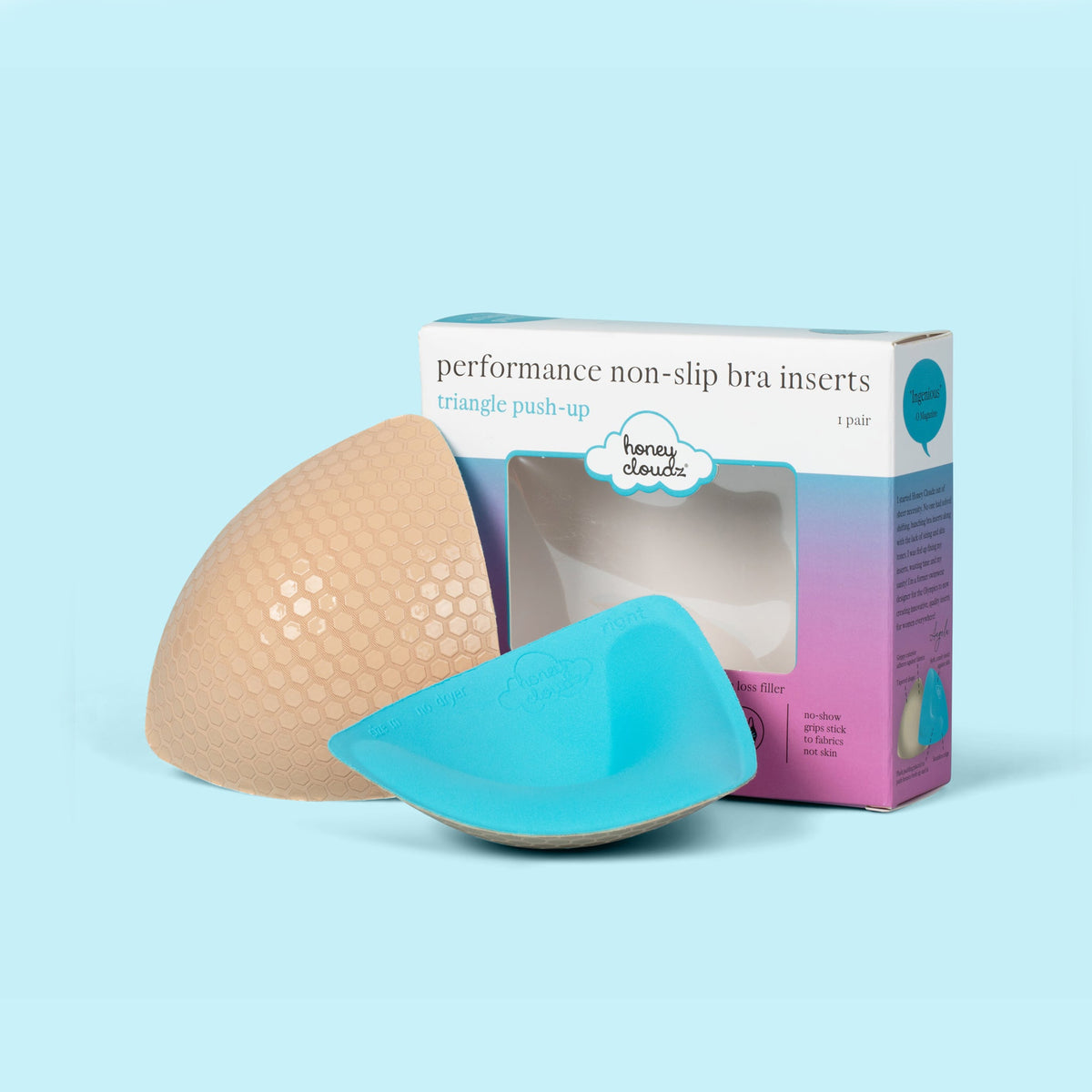 Triangle Push-Up Bra Inserts