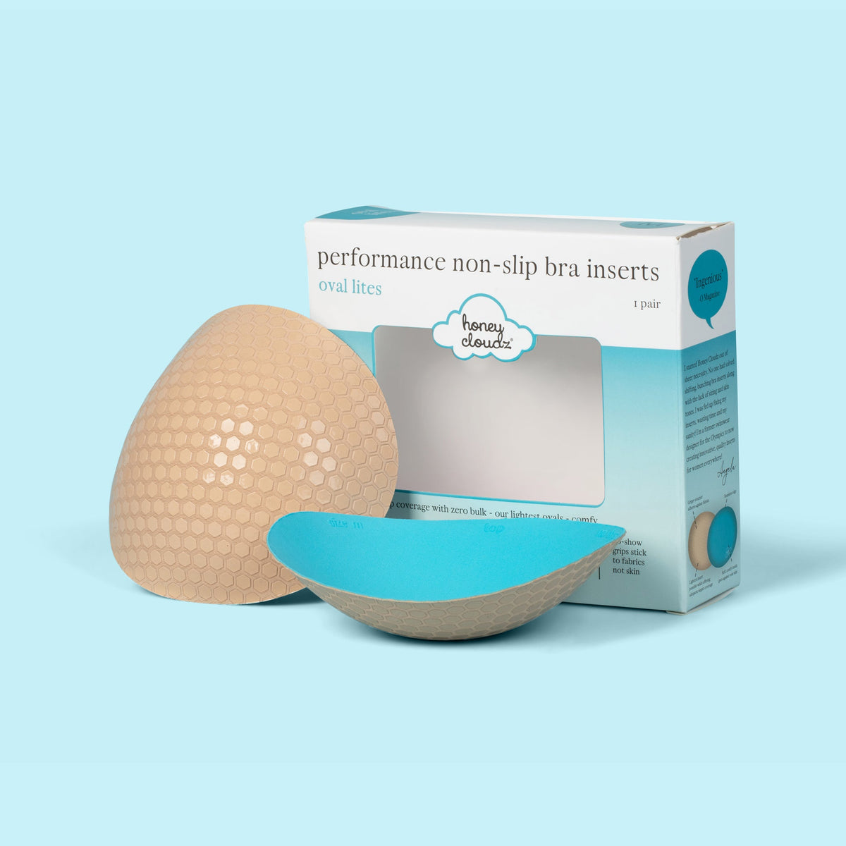 Oval Lites (Nipple Covers) Bra Inserts