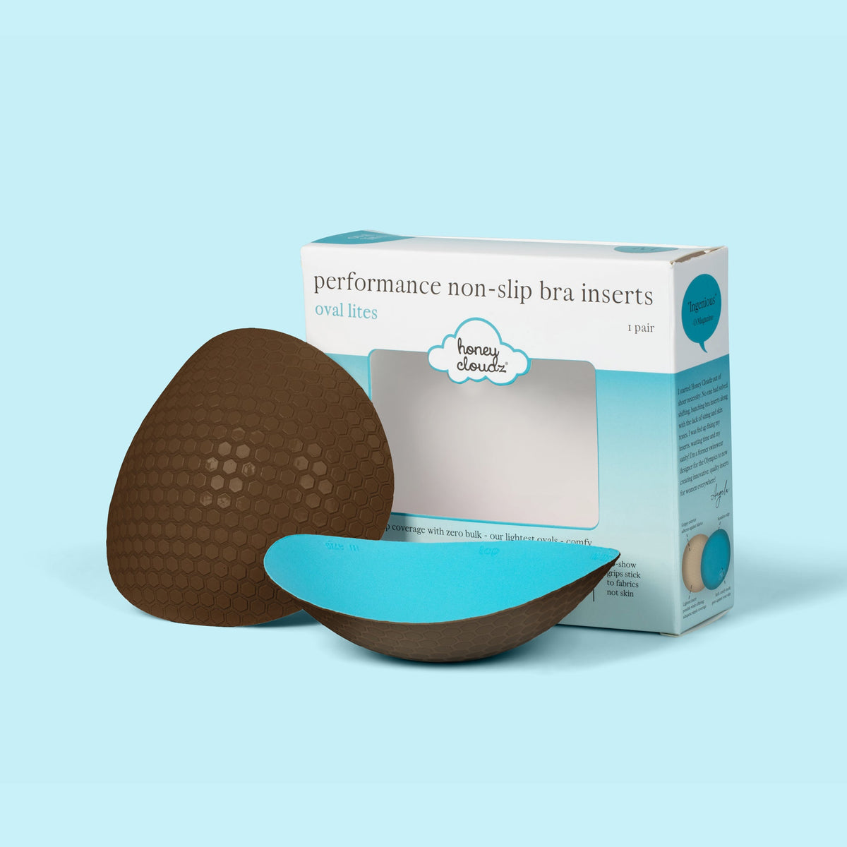 Oval Lites (Nipple Covers) Bra Inserts