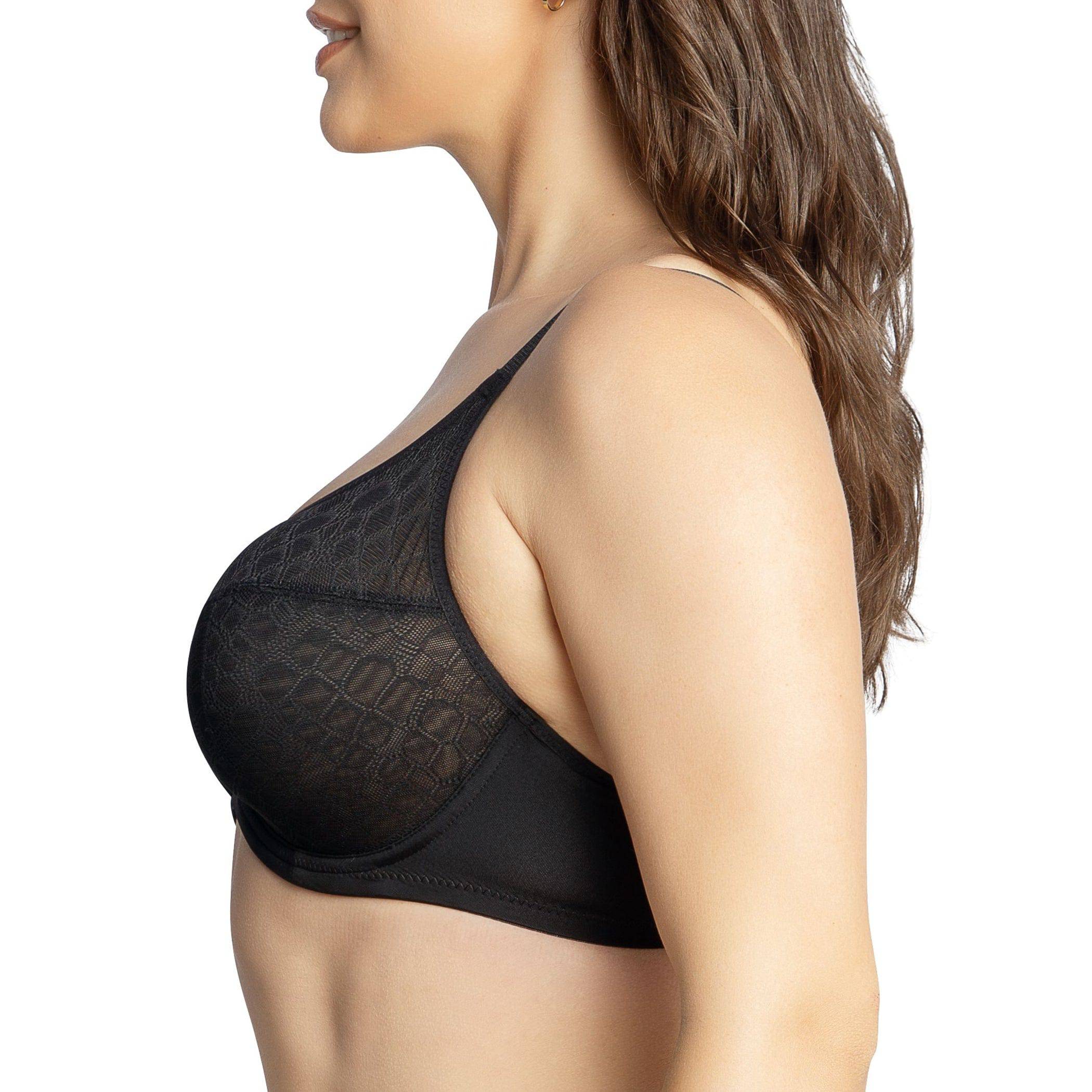 Enora Minimizer Full Bust Supportive Bra - Black
