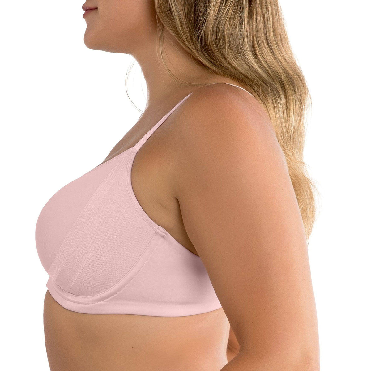 Shea Full Bust T-Shirt Bra - Petal Pink