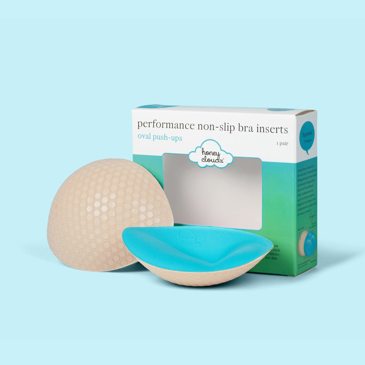 Oval Push-Up Bra Inserts