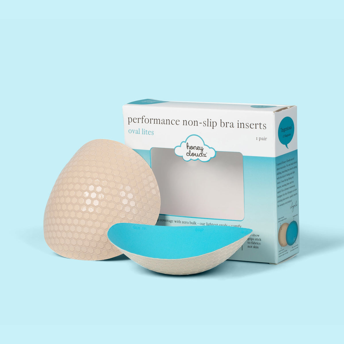 Oval Lites (Nipple Covers) Bra Inserts
